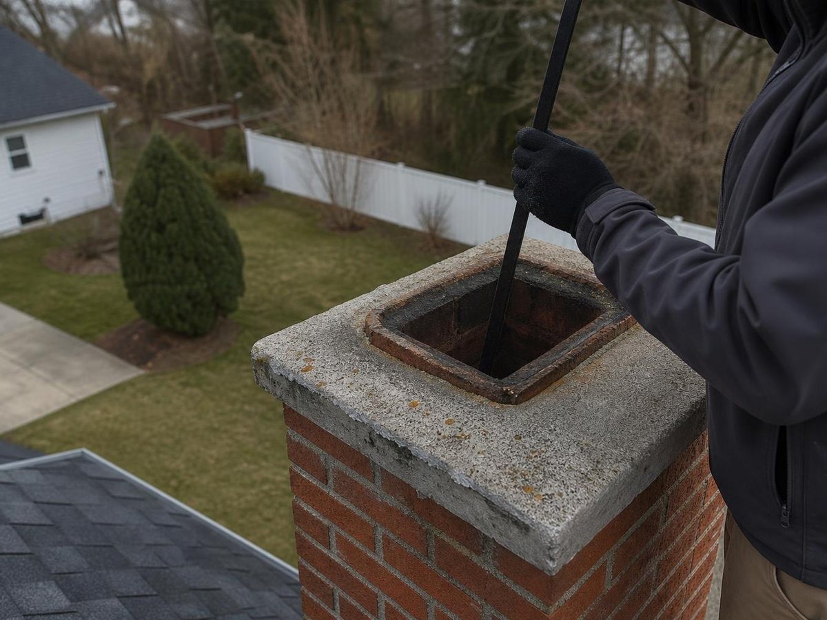 Oak Chimney Service work in Euclid